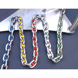 Marquer chaîne en différentes couleurs pour chaîne de 6 mm