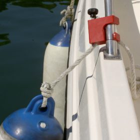 Fenderhalter für Relingstützen 2 er Set