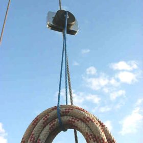 Wantenhalterungen für Leinen