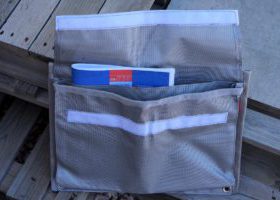 Kartentasche an Bord