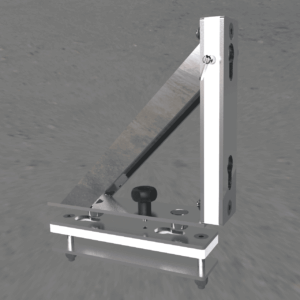 Abnehmbare Winkelhalterung für Badeplattform