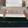 Swing-Away Dinghy Stowage