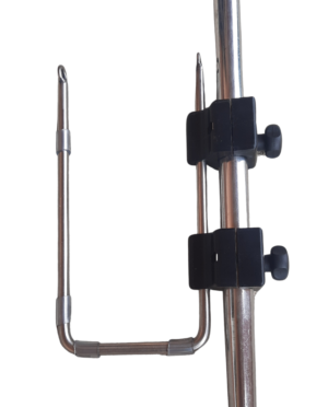 Acquire extra storage room for your gangway, surfboard, or stand-up paddle. Our dependable railing brackets, fitting railing supports up to Ø 25 mm, offer a versatile and sturdy solution for organizing your water sports gear