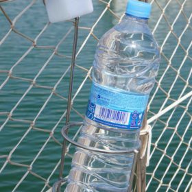 Hülse zu Getränke/Flaschenhalter für Relingsdraht