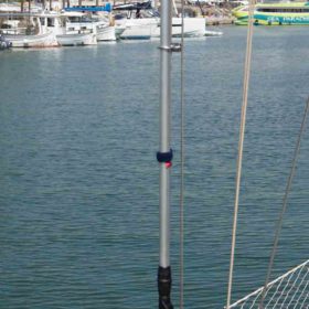 Wantenhalterung für Bootshaken