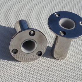 Sonnensegel System Einbauhülsen senkrecht