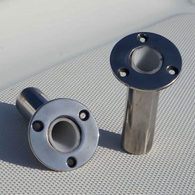 Sonnensegelsystem Einbauhülsen schräg