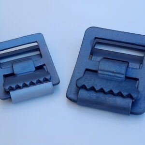 Klemmschnalle für Gurtband 20/25 mm, Alu eloxiert