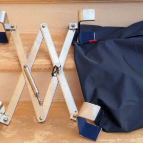 Lukeneinbruchsicherung mit Tasche