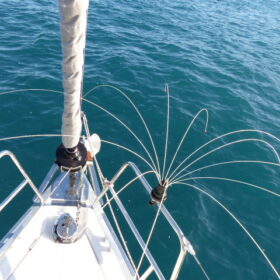 Möwenschutz Universal an Reling