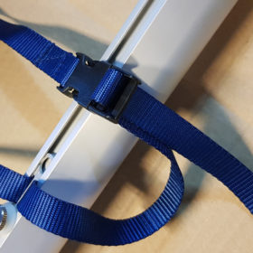 RollTop Befestigung mit Gurt