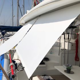 RollTop Sonnensegel an Bord