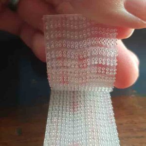 Velcro Klettband 3M transparent